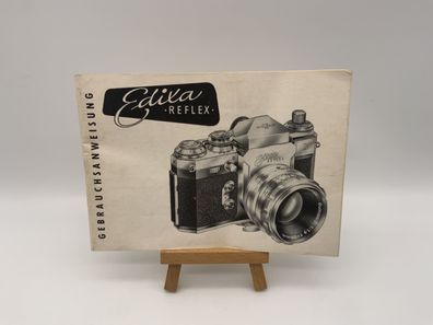 Edixa Reflex Gebrauchsanweisung Manual Bedienungsanleitung Deutsch