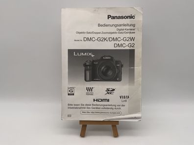Panasonic DMC-G2K DMC-G2W / DMC-G2 Bedienungsanleitung Deutsch