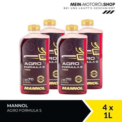 Mannol Agro Formula S 4x1 Liter