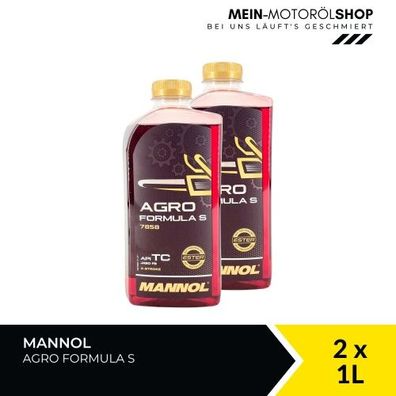 Mannol Agro Formula S 2x1 Liter