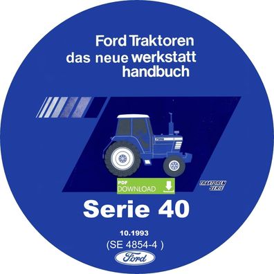 Werkstatthandbuch Reparaturanleitung Ford Traktoren 5640 6640 7740 7840 8240 8340