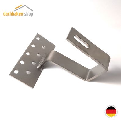Dachhaken | Auslegerlänge 124 mm | Auslegerhöhe 48 mm | Material 1.4016 | 4674 S