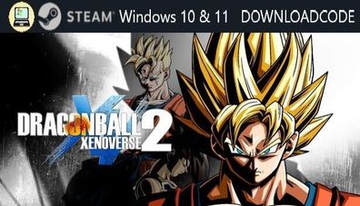 NEU PC Computer Spiel Dragon Ball Xenoverse 2 für Windows 10 11 STEAM Download