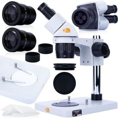 Rosfix Stereomikroskop Ganimedes S MSGS-B-PS1 – 20/40x Zoom | 360° Kopf