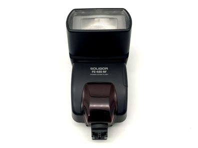 Soligor PZ-420 AF Blitzgerät Power Zoom Flash für Minolta AF Kamera Blitz Flash