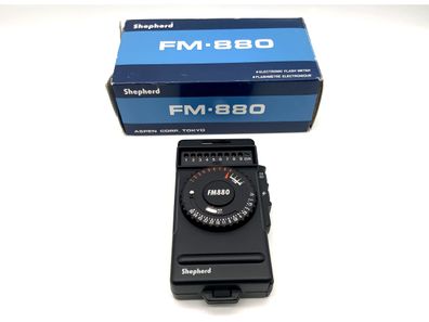 Shepherd FM 880 Belichtungsmesser mit OVP Lichtmesser light meter Lichtmeter