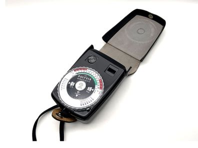 Gossen Polysix 2 electronic CdS Belichtungsmesser mit Tasche Lichtmesser