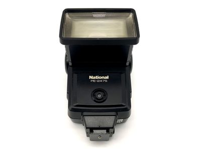 National PE-247S Blitzgerät Mittelkontakt Kamera Blitz Aufsteckblitz Flash