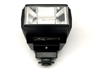 Metz 32 CT 3 Blitzgerät Mittelkontakt Universal Blitz Aufsteckblitz Flash Licht