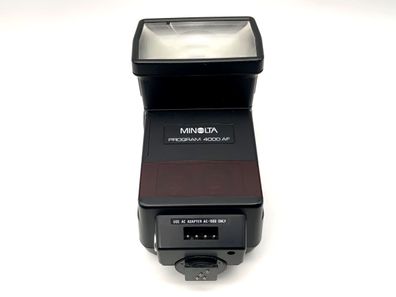Minolta Program 4000 AF Blitzgerät Kamera Blitz Aufsteckblitz Flash Licht
