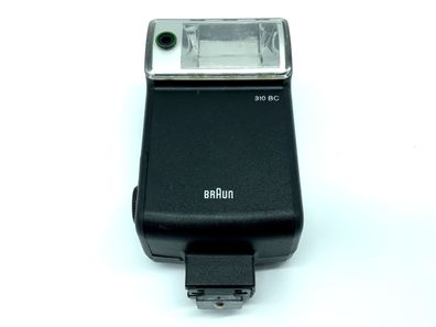 Braun 310 BC Blitzgerät universal Mittelkontakt Kamera Blitz Flash