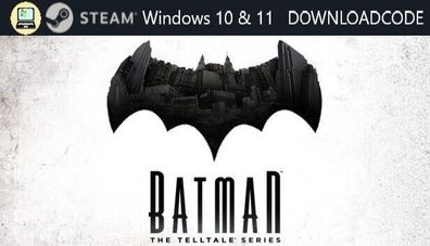 NEU PC Computer Spiel Batman The Telltale Series für Windows 10 11 STEAM Code