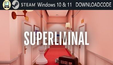NEU PC Computer Spiel Superliminal für Windows 10 11 STEAM Downloadcode Game Key