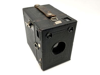 Zeiss Ikon Box-Tengor 54/2 Boxkamera mit Goertz Frontar Rollfilm Analogkamera