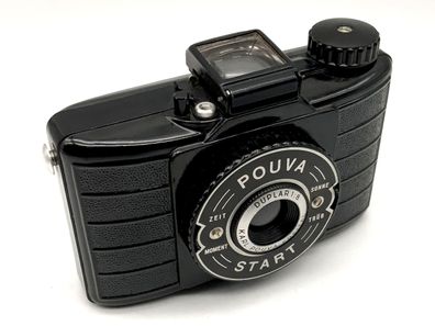 Pouva Start Rollfilmkamera mit Duplar 1:8 Bakelit Rollfilm Analogkamera Camera