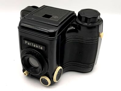 VEB Perfekta Deko Dekoration Boxkamera Rollfilm Analogkamera