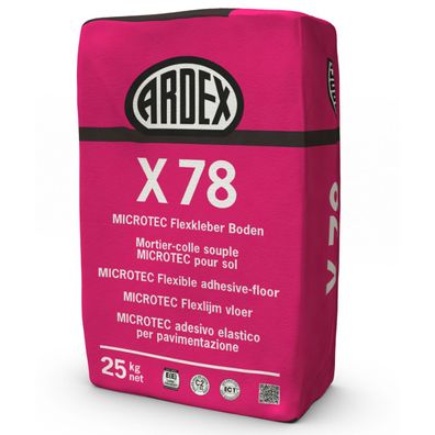 Ardex X78 Flexkleber Boden 25kg Wand und Boden Microtec Flexkleber