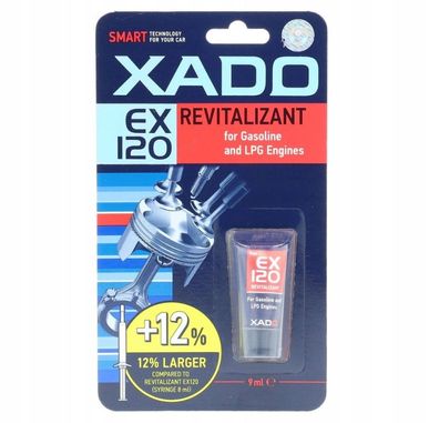 Xado EX120 Revitalizant für Benzin- und Autogasmotoren 9ml