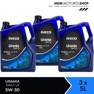 Iveco Urania Daily LS 5W-30 3x5 Liter