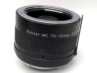 Vivitar Converter 2x 70-150mm Matched Multiplier Extender Konverter