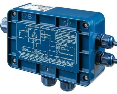 Joyonway 17B Steuergerät – Basis Whirlpool-Steuerung für Pumpe, Blower & Licht