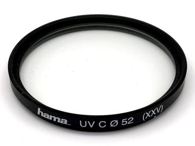 Hama UV-Filter 52mm Filter UV C (XXV) Filtergewinde