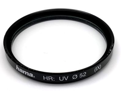 Hama UV-Filter 52mm Filter HR: UV (IX) Filtergewinde