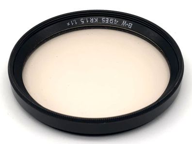 B+W Korrektur 49mm Filter KR 1,5 1,1x schwarz Kreisförmig Filtergewinde