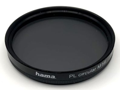 Hama Polfilter 58mm Filter PL circular (IV) Kreisförmig Filtergewinde