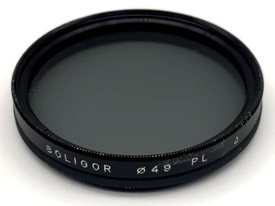 Soligor Polfilter 49mm Filter PL Kreisförmig Filtergewinde