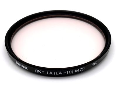 Hama Skylight 72mm Filter Sky 1A (LA+10) M72 (IV) Filtergewinde