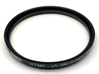 Hama UV-Filter 58mm Filter HTMC-UV 390 (0-Haze) (IV) Kreisförmig Filtergewinde