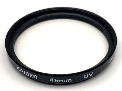 Kaiser UV-Filter 49mm Filter M Kreisförmig Filtergewinde