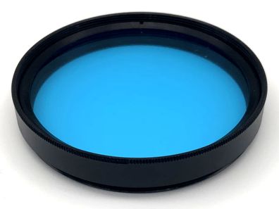 Carl Zeiss Jena Farbfilter 58mm Filter Hellblau Kreisförmig Filtergewinde