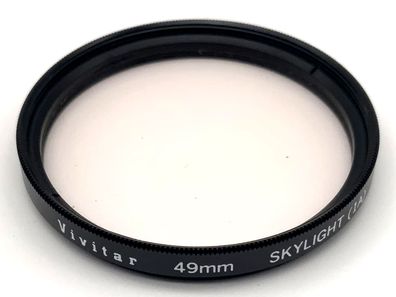 Vivitar Skylight 49mm Filter (1A) Kreisförmig Filtergewinde