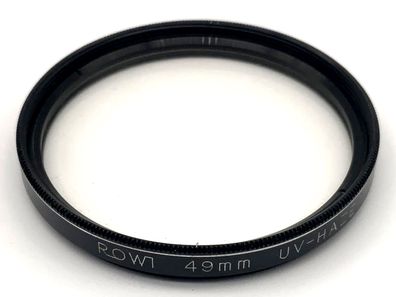 Rowi UV-Filter 49mm Filter UV Haze Kreisförmig Filtergewinde