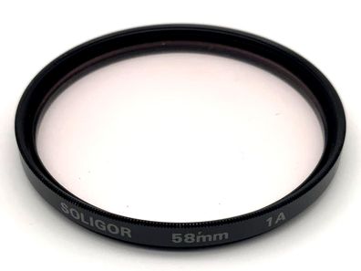 Soligor Skylight 58mm Filter 1A Kreisförmig Filtergewinde