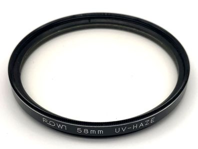 Rowi UV-Filter 58mm Filter UV-Haze Kreisförmig Filtergewinde
