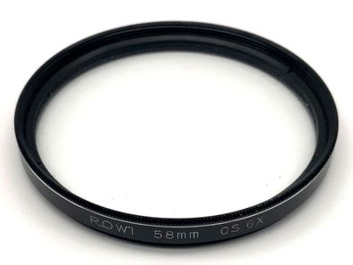 Rowi Kreuzfilter 58mm Filter CS 6x Cross Kreisförmig Filtergewinde