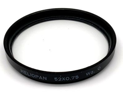 Heliopan Weichzeichner 52mm Filter 52x0.75 Wz. 0 Filtergewinde
