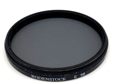 Rodenstock Polfilter 58mm Filter Circular Jet-Pol E58 Kreisförmig Filtergewinde