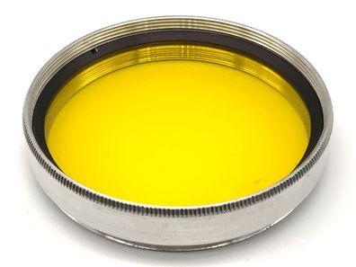 Arnz Farbfilter 49mm Filter Gelb yellow Kreisförmig Filtergewinde