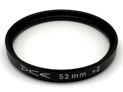 DKE Macro Linse 52mm Filter Close-Up lens + 2 Nahlinse Filtergewinde