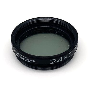 Zenit Farbfilter 24mm Filter Grau N-2x 24x0,5 Kreisförmig Filtergewinde