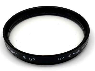 Heliopan UV-Filter 52mm Filter S 52 UV -0 Filtergewinde