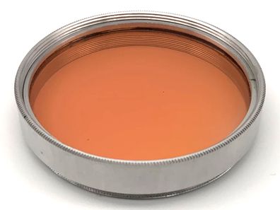 Arnz Farbfilter 49mm Filter Hellorange light orange Kreisförmig Filtergewinde