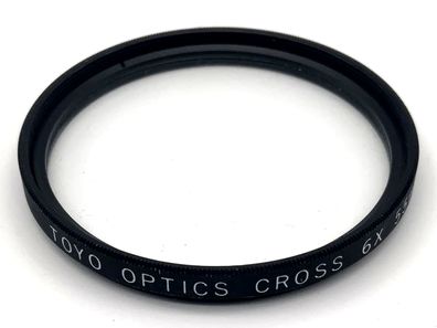 Toyo Optics Kreuzfilter 55mm Filter Cross 6x Kreisförmig Filtergewinde