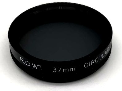 Rowi Polfilter Circular Polarizing Filter 37mm Kreisförmig Filtergewinde M37