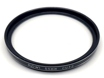 Rowi Macro Linse 55mm Filter Close-Up lens CU + 2 Nahlinse Filtergewinde