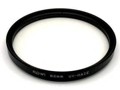 Rowi UV UV-Haze Filter 62mm Kreisförmig Filtergewinde M62
